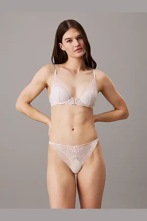 Calvin Klein Lace Demi Plunge Bra
