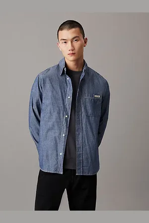 Calvin Klein Cotton Chambray Shirt