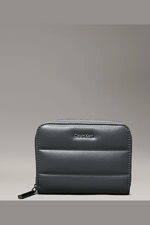 Calvin Klein Quilted RFID Zip Around Wallet