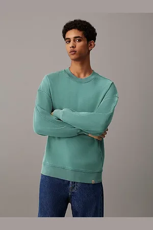 Calvin Klein Relaxed Washed Cotton Sweatshirt