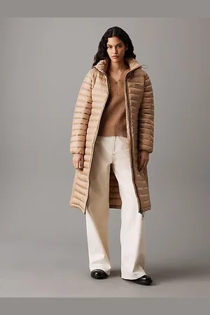 Calvin Klein Lightweight Nylon Midi Coat
