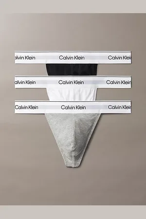Calvin Klein 3 Pack Thongs - Modern Cotton