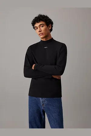 Calvin Klein Long Sleeve Mock Neck T-shirt