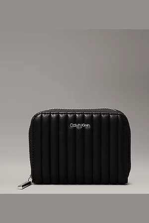 Calvin Klein Quilted Zip Around Wallet