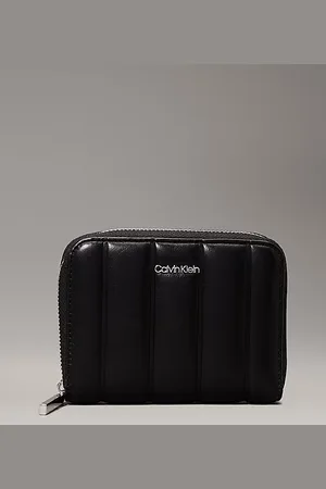 Calvin Klein Quilted Zip Around Wallet