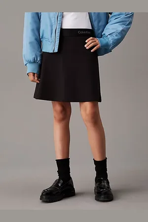 Calvin Klein Flared Punto Milano Skirt