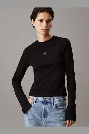 Calvin Klein Slim Ribbed Cotton Top