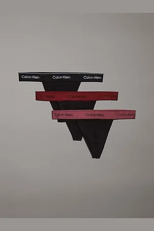 Calvin Klein 3 Pack Thongs - Modern Cotton