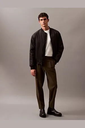 Calvin Klein Soft Pleat Tailored Trousers