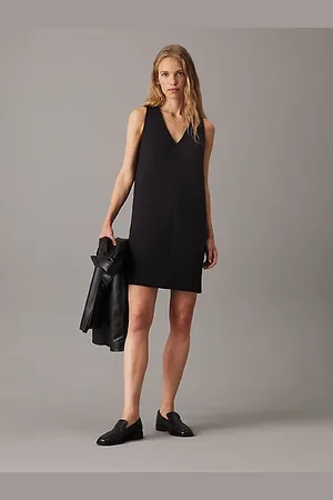 Calvin Klein Tailored Scuba Shift Dress