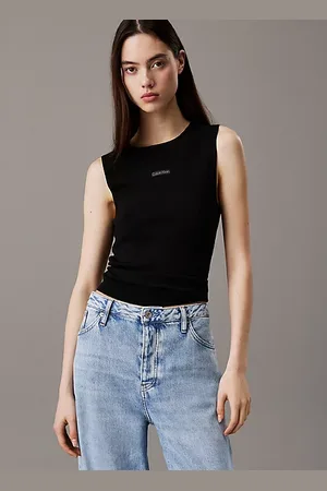 Calvin Klein Slim Stretch Knit Tank Top
