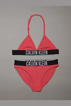 Calvin Klein Girls Triangle Bikini Set - Intense Power