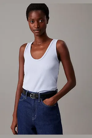 Calvin Klein Slim Ribbed Tank Top