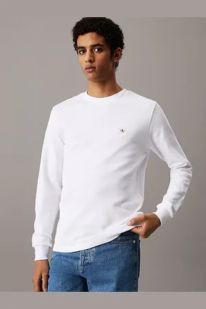 Calvin Klein Slim Long Sleeve Waffle T-shirt