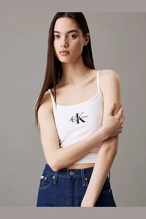 Calvin Klein Slim Monogram Cami Top