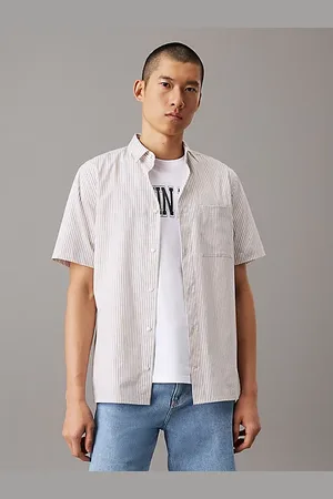 Calvin Klein Striped Short Sleeve Shirt