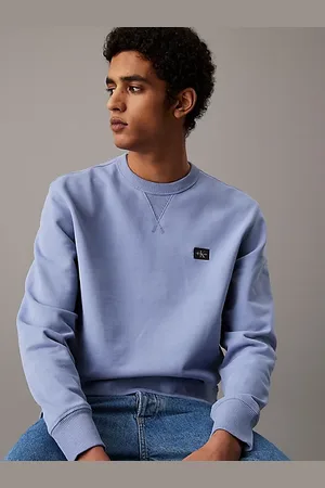 Calvin Klein Cotton Terry Badge Sweatshirt