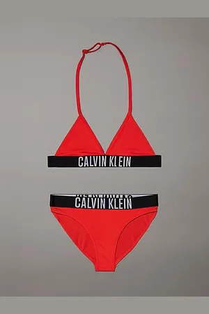 Calvin Klein Girls Triangle Bikini Set - Intense Power
