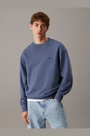 Calvin Klein Cotton Terry Monogram Sweatshirt