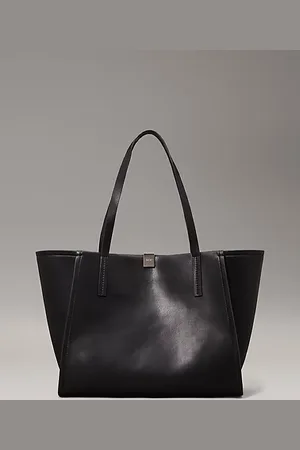 Calvin Klein Leather Tote Bag