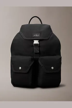 Calvin Klein Canvas Flap Backpack