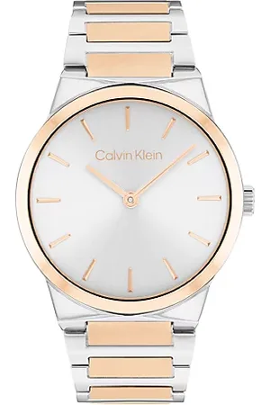 Calvin Klein Two-Tone Stainless Steel Bracelet Watch