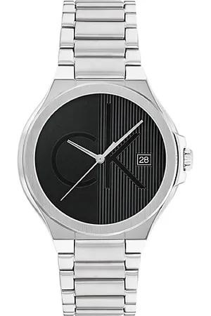 Calvin Klein Stainless Steel Bracelet Monogram Watch
