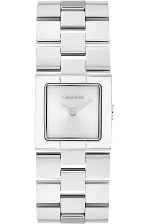 Calvin Klein Stainless Steel Square Bracelet Watch
