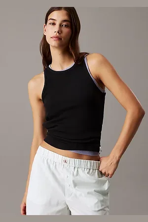 Calvin Klein Slim Ribbed Lounge Tank Top