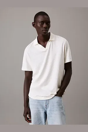 Calvin Klein Cuban Collar Polo Shirt