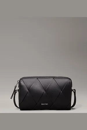 Calvin Klein Woven Crossbody Camera Bag