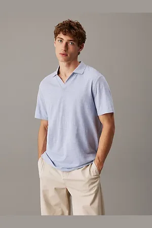 Calvin Klein Cuban Collar Polo Shirt