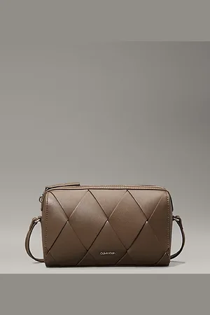Calvin Klein Woven Crossbody Camera Bag