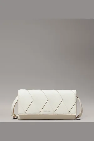 Calvin Klein Convertible Woven Wallet Bag