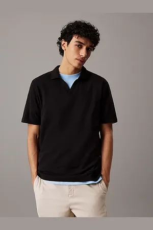 Calvin Klein Cuban Collar Polo Shirt