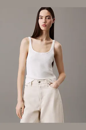 Calvin Klein Soft Knit Tie Back Top