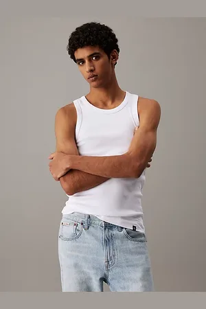 Calvin Klein Ribbed Cotton Tank Top