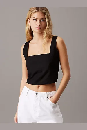 Calvin Klein Soft Cotton Linen Twill Top