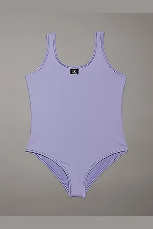 Calvin Klein Girls Swimsuit - CK Monogram