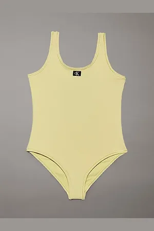 Calvin Klein Girls Swimsuit - CK Monogram