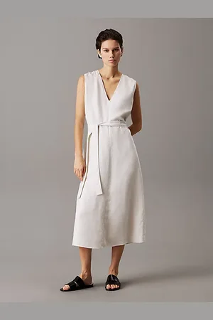 Calvin Klein Linen Lyocell Dress