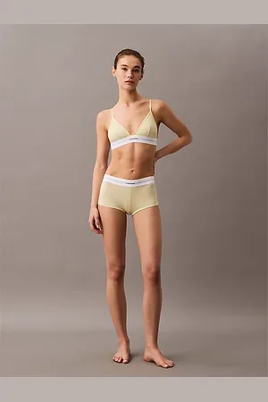 Calvin Klein Triangle Bra - Cotton Modal Rib