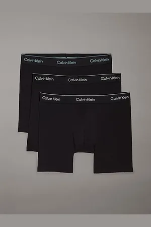 Calvin Klein 3 Pack Boxer Briefs - Icon Cotton Stretch