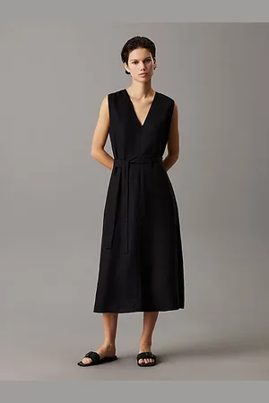 Calvin Klein Linen Lyocell Dress