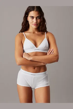 Calvin Klein Triangle Bra - Cotton Modal Rib