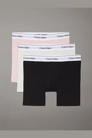 Calvin Klein 3 Pack Boxer Briefs - Icon Cotton Stretch