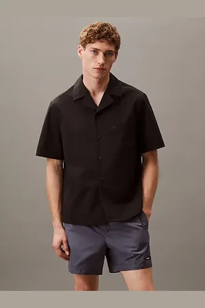 Calvin Klein Classic Short Sleeve Beach Shirt
