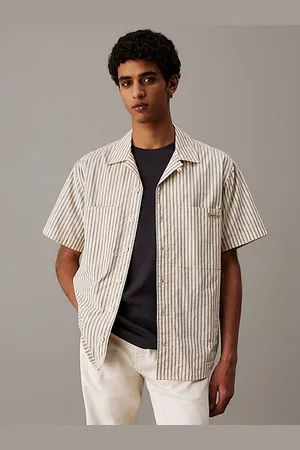 Calvin Klein Cotton Poplin Short Sleeve Shirt