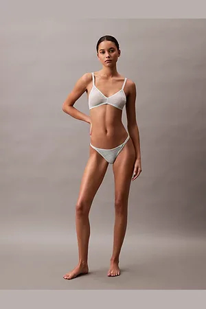 Calvin Klein Triangle Bra - Sheer Marquisette