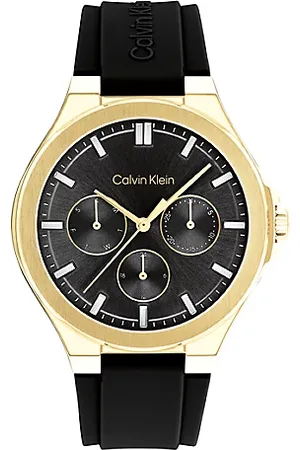 Calvin Klein Gold Plated Steel Multifunction Watch